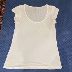 LF white burnout top size S